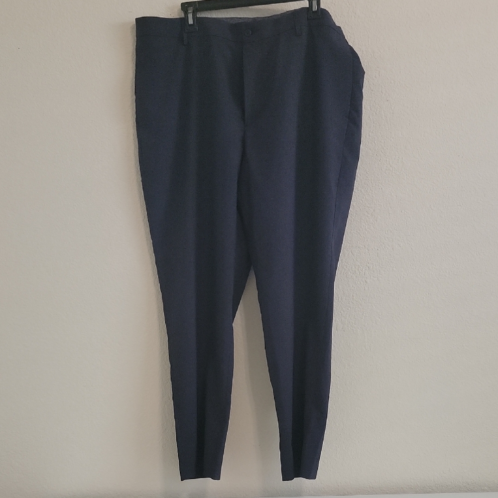 Tahari Charcoal and Navy Pants
